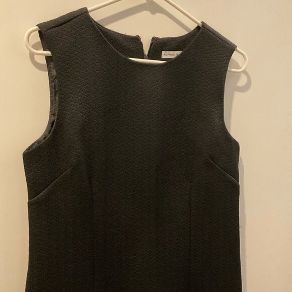 Alfred Sung Black Jacquard Dress  NWT - Picture 4 of 8